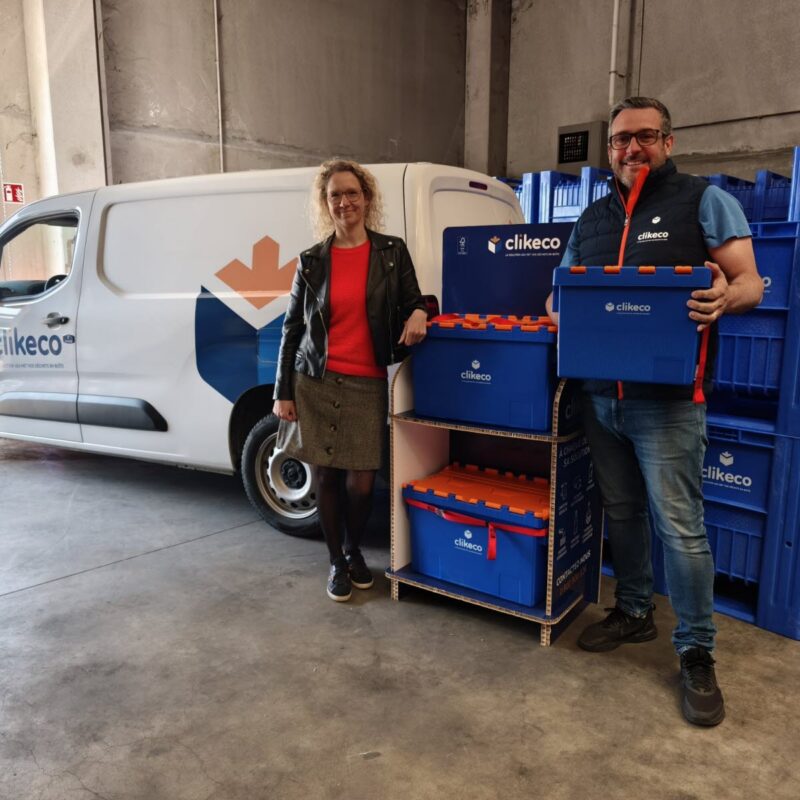 Fondateurs de Clikeco : Florence Marteaux et Jonathan Marteaux
